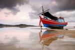 Thai Fishing Boat Stock Photo