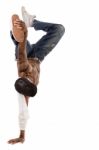 Steps In Break Dance Stock Photo