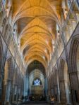 Interior View Of Southwark Cathedral Stock Photo