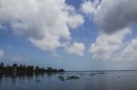 Island With Blue Sky And Water Stock Photo