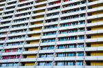 Apartment Buidling Closeup Stock Photo