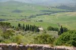 Pienza, Tuscany/italy - May 18 : Countryside Of Val D'orcia In P Stock Photo