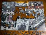 Ve  Day Celebration Jigsaw Puzzle At Michelham Priory Stock Photo