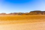 Desert Landscape Near Sesriem In Namibia Stock Photo