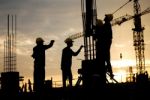 Construction Workers Stock Photo