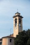 Church Of San Vigilio In Bergamo Stock Photo