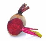 Beetroots Isolated On White Background Stock Photo