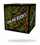 Online Books Represents World Wide Web And Websites Stock Photo