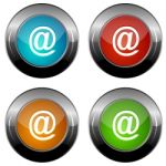 Set Of Email Icon Stock Photo