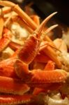 Crab Legs Stock Photo