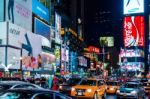 New York Times Square Stock Photo