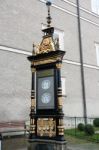 View Of An Ornamental Weather Station In Salzburg Stock Photo