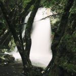 Knyvet Falls In Cradle Mountain Stock Photo