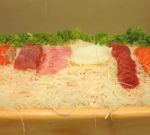 Japanese Sashimi Dish Stock Photo