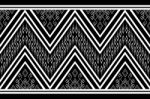 Geometric Ethnic Pattern  Design For Background Or Wallpaper Stock Photo