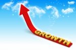 Business  Growth Concept Stock Photo