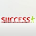 Person With Success Stock Photo