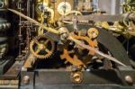 Astronomical Clock In Cathedral Of St Jean In Besancon France Stock Photo