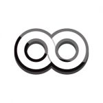 Infinity Icon  Illustration Eps 10 Stock Photo