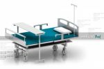 Hospital Bed Stock Photo