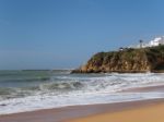 Albufeira, Southern Algarve/portugal - March 10 : View Of The Be Stock Photo