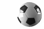 3d Soccer Ball Isolated White Background Stock Photo