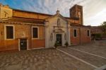 Venice Italy San Nicolo Dei Mendicoli Church Stock Photo