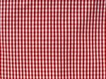 Red Square Fabric Pattern Stock Photo