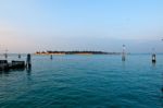 Venice Italy San Michele Island Cimitery Stock Photo