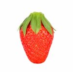 Strawberry Isolated On The White Background Stock Photo