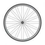 Bicycle Wheel Stock Photo