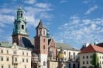 Wawel Cathedral In Krakow Poland Stock Photo