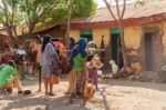 Market Place In Bahir Dar Stock Photo