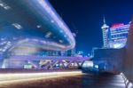 Seoul, South Korea - February 3: Dongdaemun Design Plaza Is A Modern Architecture In Seoul Designed By Zaha Hadid.photo Taken February 3,2015 In Seoul, South Korea Stock Photo