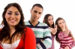 Group Of Young People Stock Photo