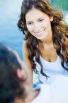 Affectionate Young Couple Stock Photo