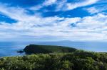 View Of Bruny Island Beach In The Late Afternoon Stock Photo