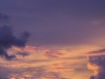 Sunset Sky Background Stock Photo