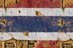 Grunge Flag Of Thailand Stock Photo