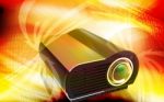 Multimedia Projector Stock Photo