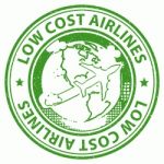 Low Cost Airlines Represents Flight Aeroplane And Cheap Stock Photo