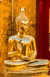 Buddhastatue In Wat Phra That Doi Suthep Thailand Stock Photo