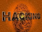 Internet Hacking Represents World Wide Web And Attack Stock Photo