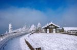 Deogyusan Mountains Is Covered By Snow In Winter,south Korea Stock Photo