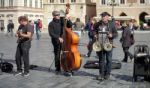 Live Music In The Old Town Square In Prague Stock Photo