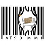 Shopping Cart Coming Out Of Barcode Stock Photo