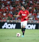 Fabio Da Silva Of Man Utd Stock Photo