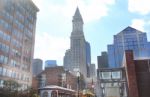 Boston, Sept. 9: Custom House Tower In Downtown Boston, Usa In S Stock Photo