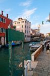 Venice Italy Unusual Pittoresque View Stock Photo