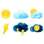 Types Of Weather Stock Photo